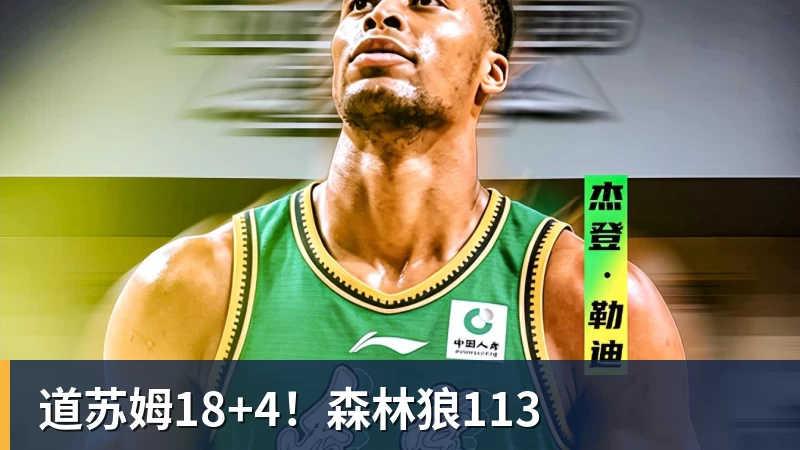 道苏姆18+4！森林狼113